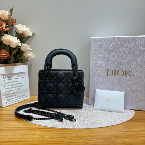 Lady dior mini grid - lady, so